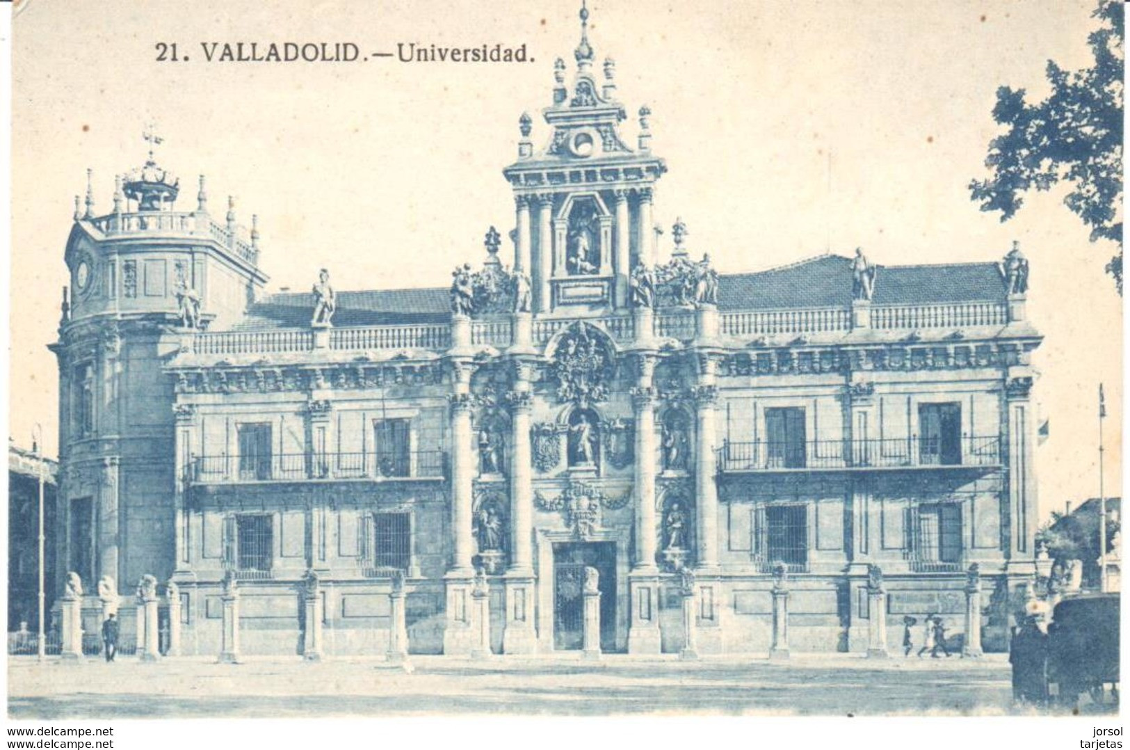 POSTAL    VALLADOLID -ESPAÑA  -UNIVERSIDAD - Valladolid