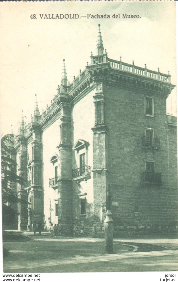 POSTAL    VALLADOLID -ESPAÑA   -FACHADA DEL MUSEO - Valladolid