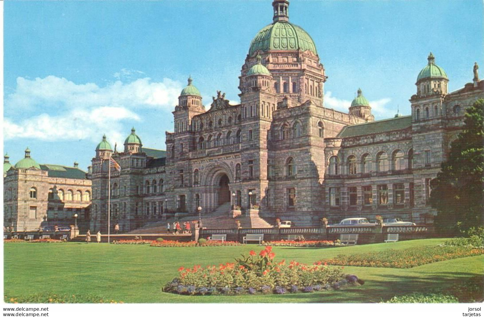 POSTAL    VICTORIA  B.C. -CANADA  - THE PARLIAMENT BUILDING OF THE PROVINCE OF BRITHIS COLUMBIA - Victoria