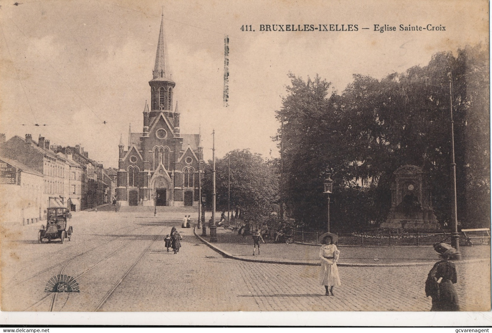 BRUXELLES    IXELLES  EGLISE SAINTE CROIX        ZIE AFBEELDINGEN - Elsene - Ixelles