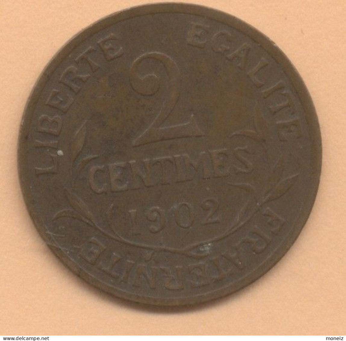 2 CENTIMES  1902  DANIEL DUPUIS - 2 Centimes