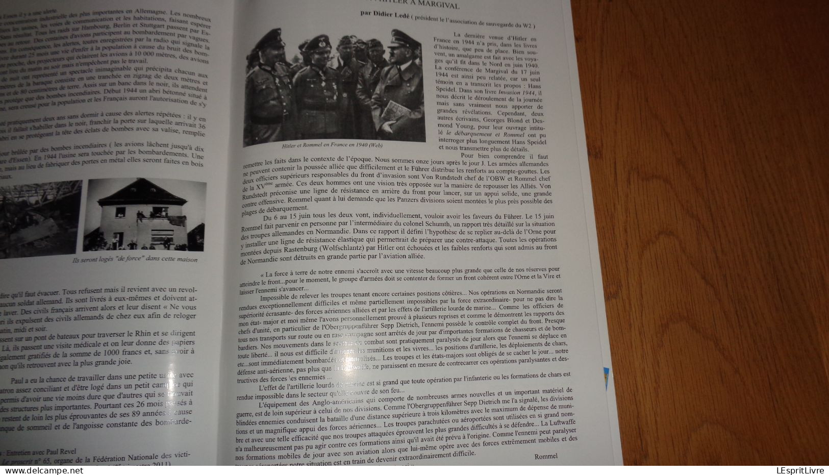 Le Magazine C H A V N° 11 Régionalisme Chavignon Aisne Histoire Guerre 14 18 Hitler à Margival 40 45 V STO Bois Caures