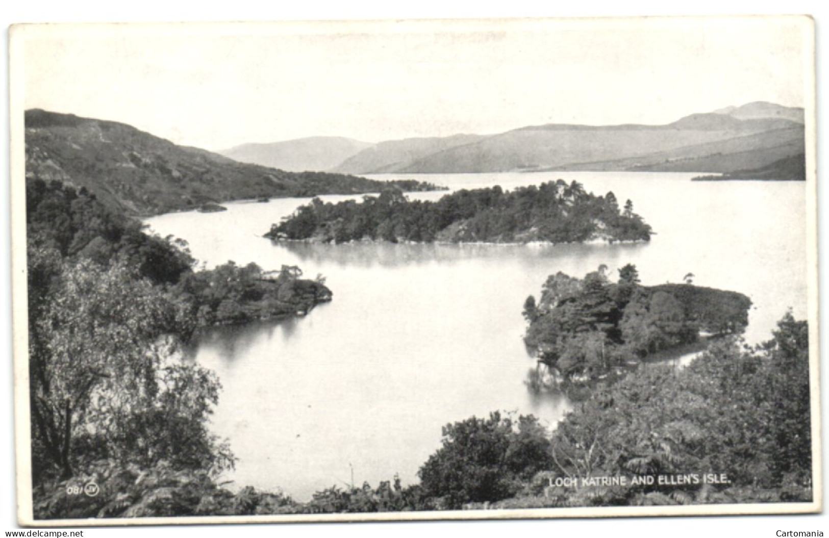 Loch Katrine And Ellen's Isle - Stirlingshire