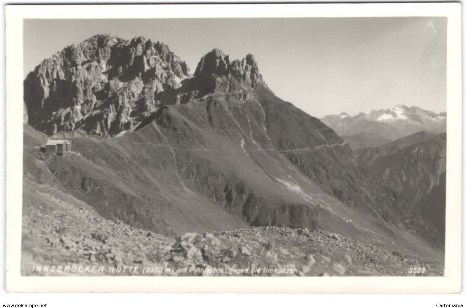 Innsbrücker Hütte Am Pinnsjoch Gegen Die Ilmspitze - Neustift Im Stubaital