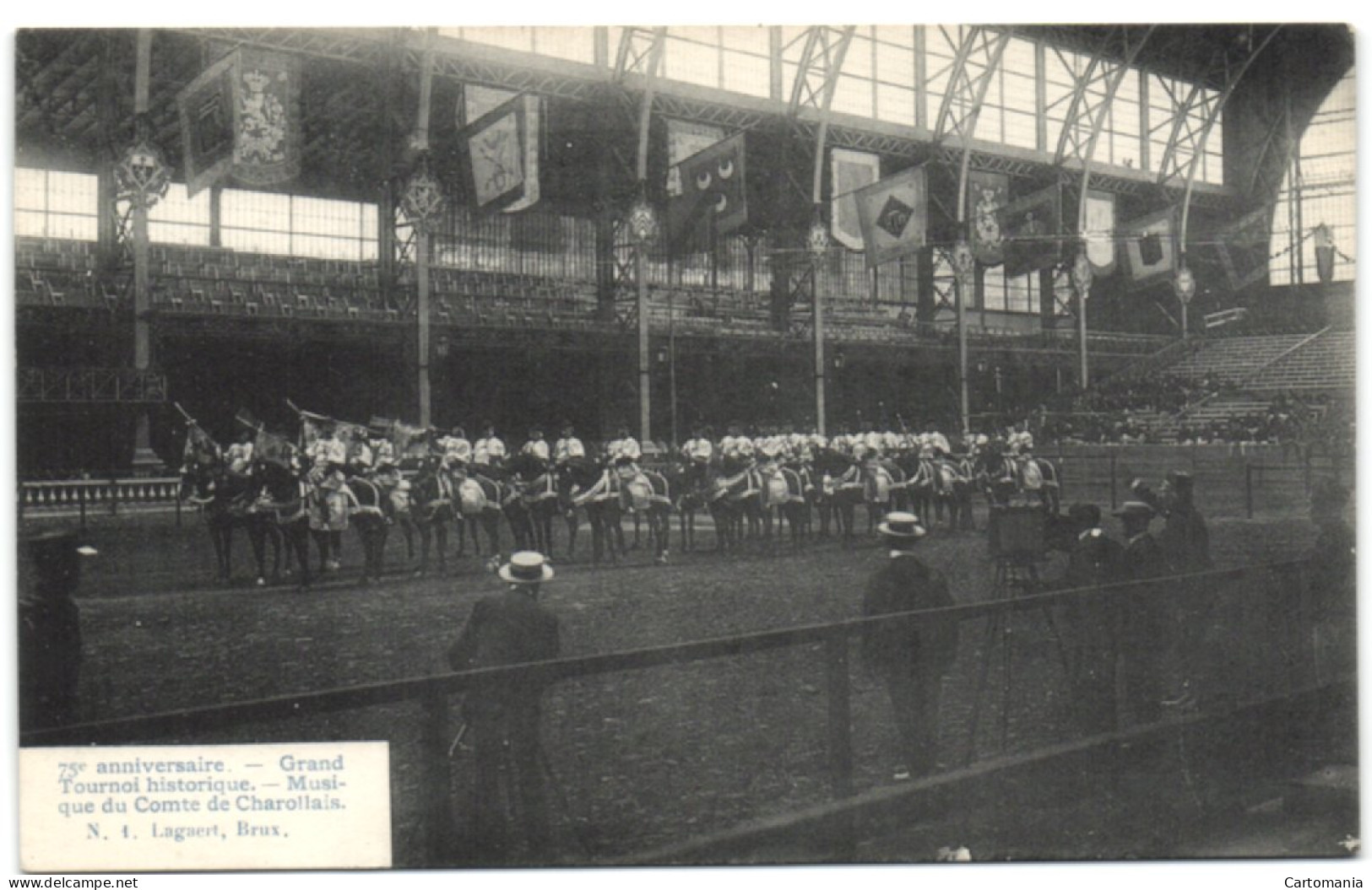 75e Anniversaire - Grand Tournoi Historique - Musique Du Comte De Charollais (Lagaert N° 1) - Fêtes, événements