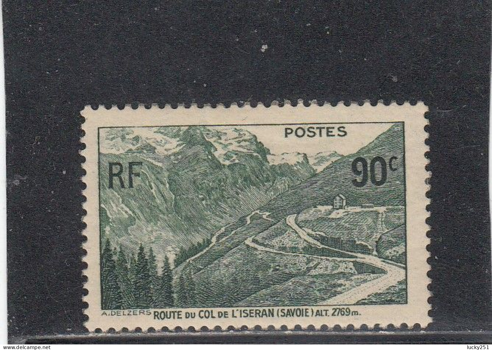France - Année 1937 - Neuf** - N°YT 358** - Col D L'Iseran - Neufs