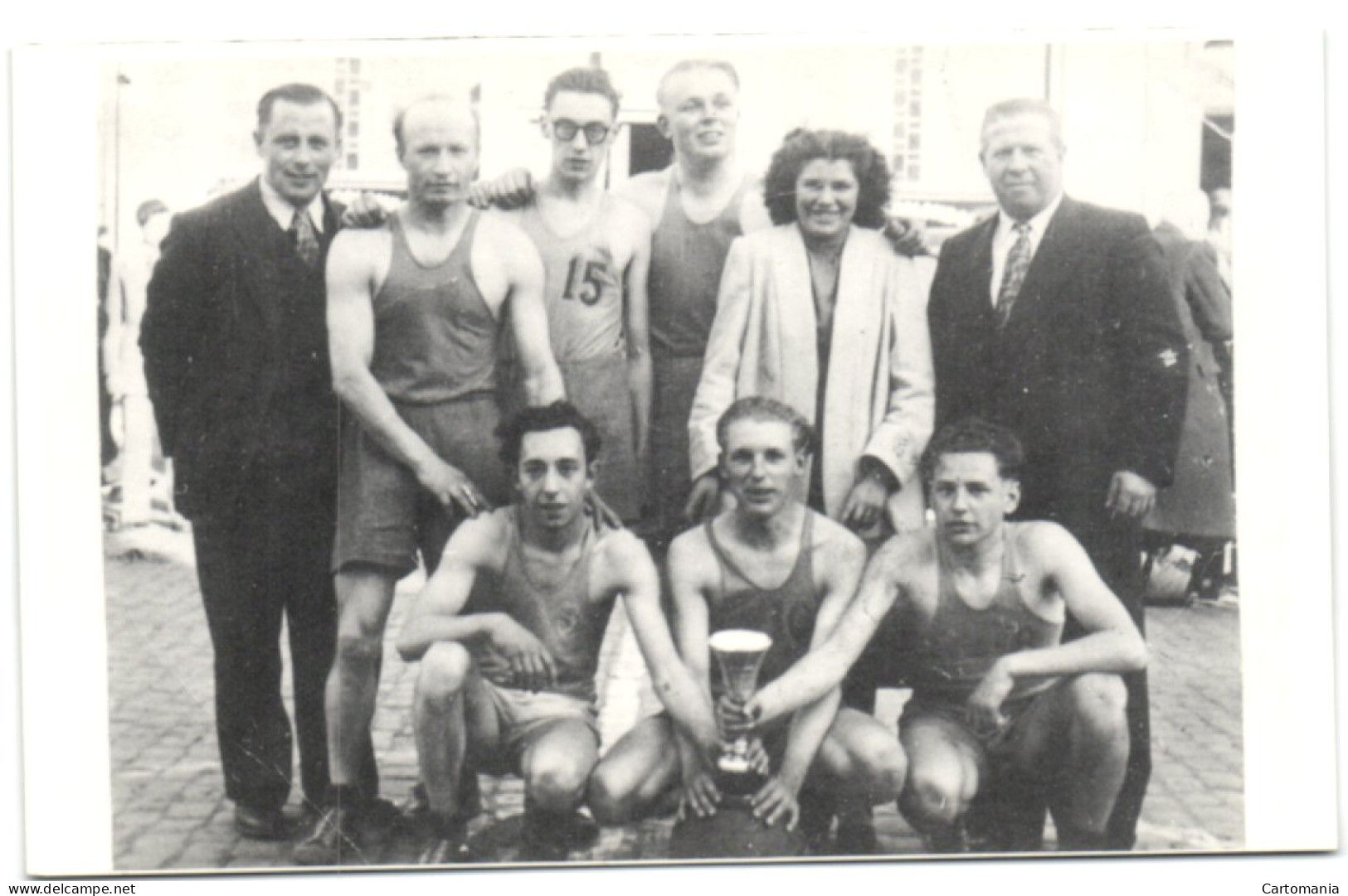 Ecaussinnes Et Son Passé - L'équipe Masculine Du Basket Club Ecaussinnois En 1949 - Ecaussinnes