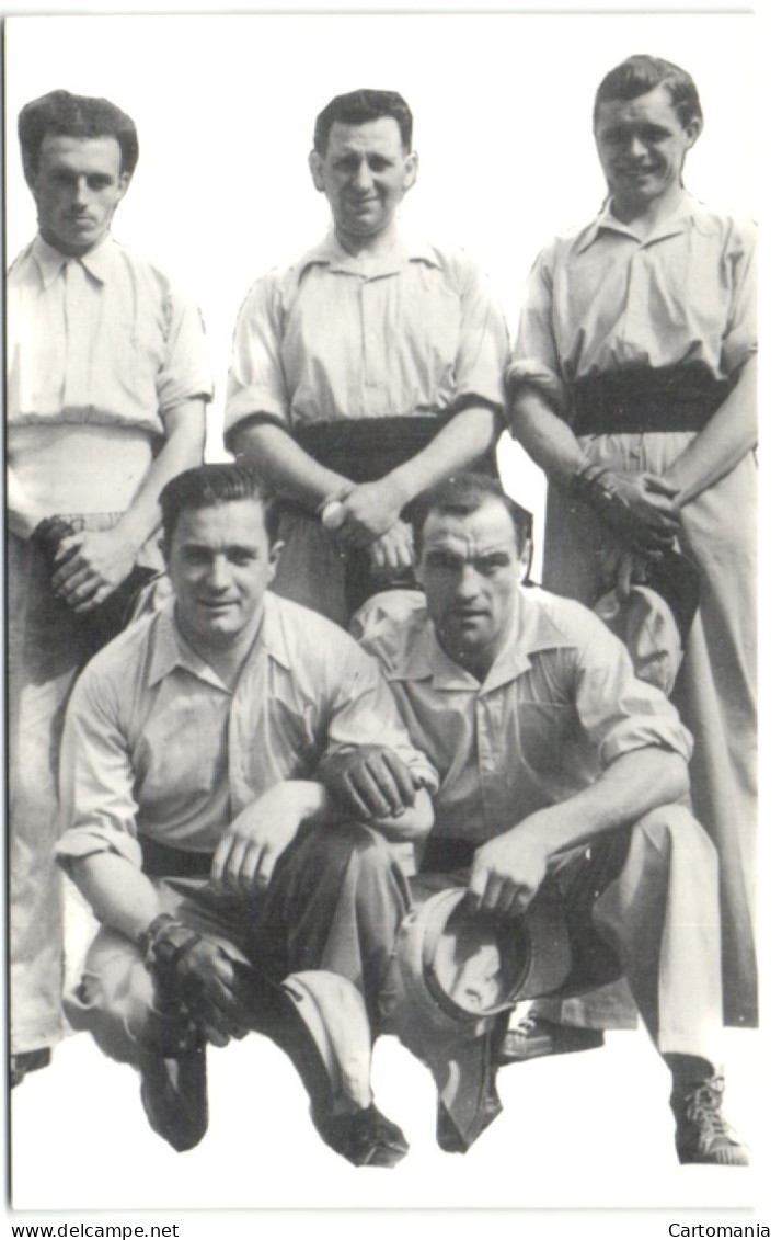 Ecaussinnes Et Son Passé - Marche-lez-Ecaussinnes - L'équipe De La Royale Jeune Pelote Marchoise En 1949 - Ecaussinnes