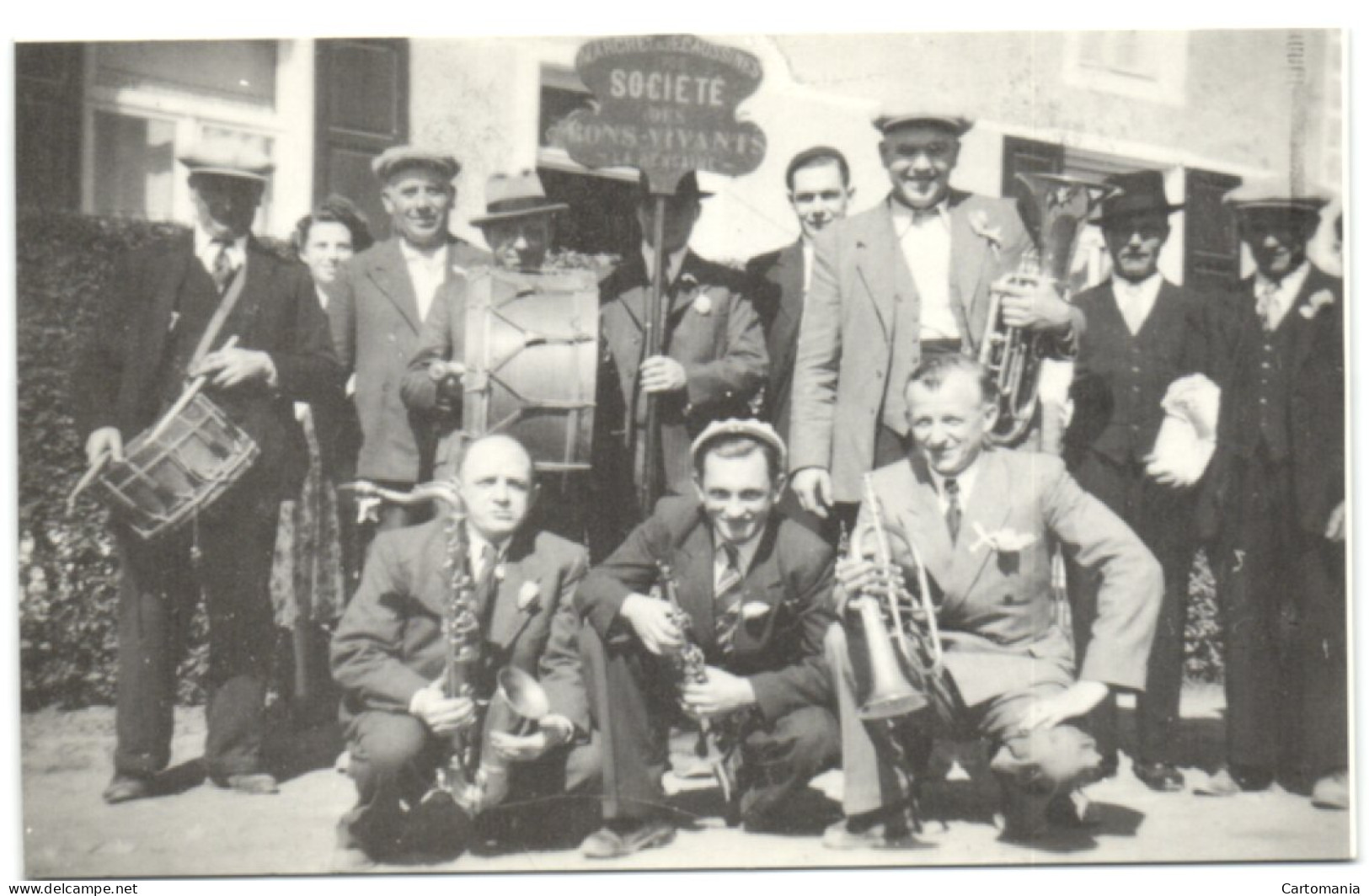 Ecaussinnes Et Son Passé - L'orchestre Ambulant Des Fêtes De Rengaine En 1949 à Marche-lez-Ecaussinnes - Ecaussinnes