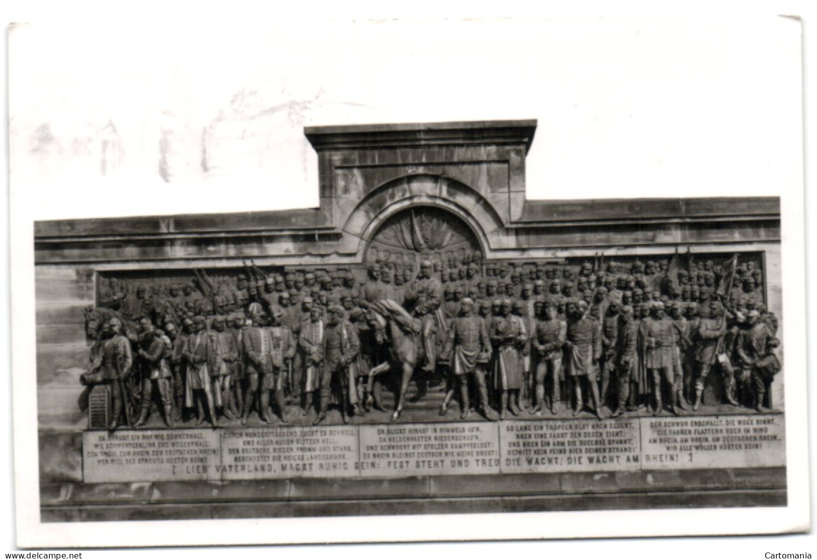 Rüdesheim Am Rhein - Relief Am Niedewalddenkmal - Rheingau