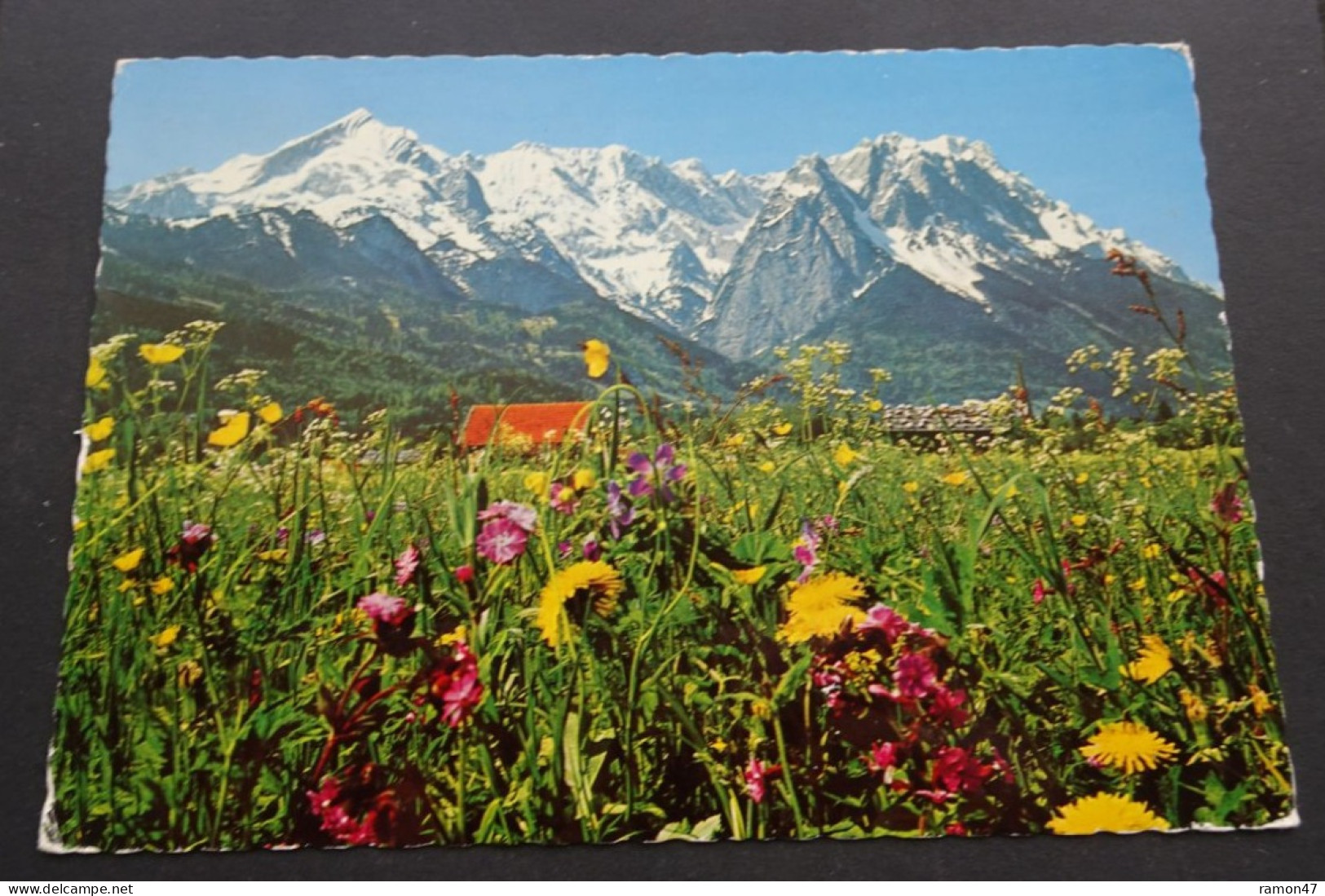 Die Zugspitzgruppe Von Garmisch-Partenkirchen - Dia- Und Postkartenverlag Hans Huber, Garmisch-Partenkirchen - # 8097 - Zugspitze