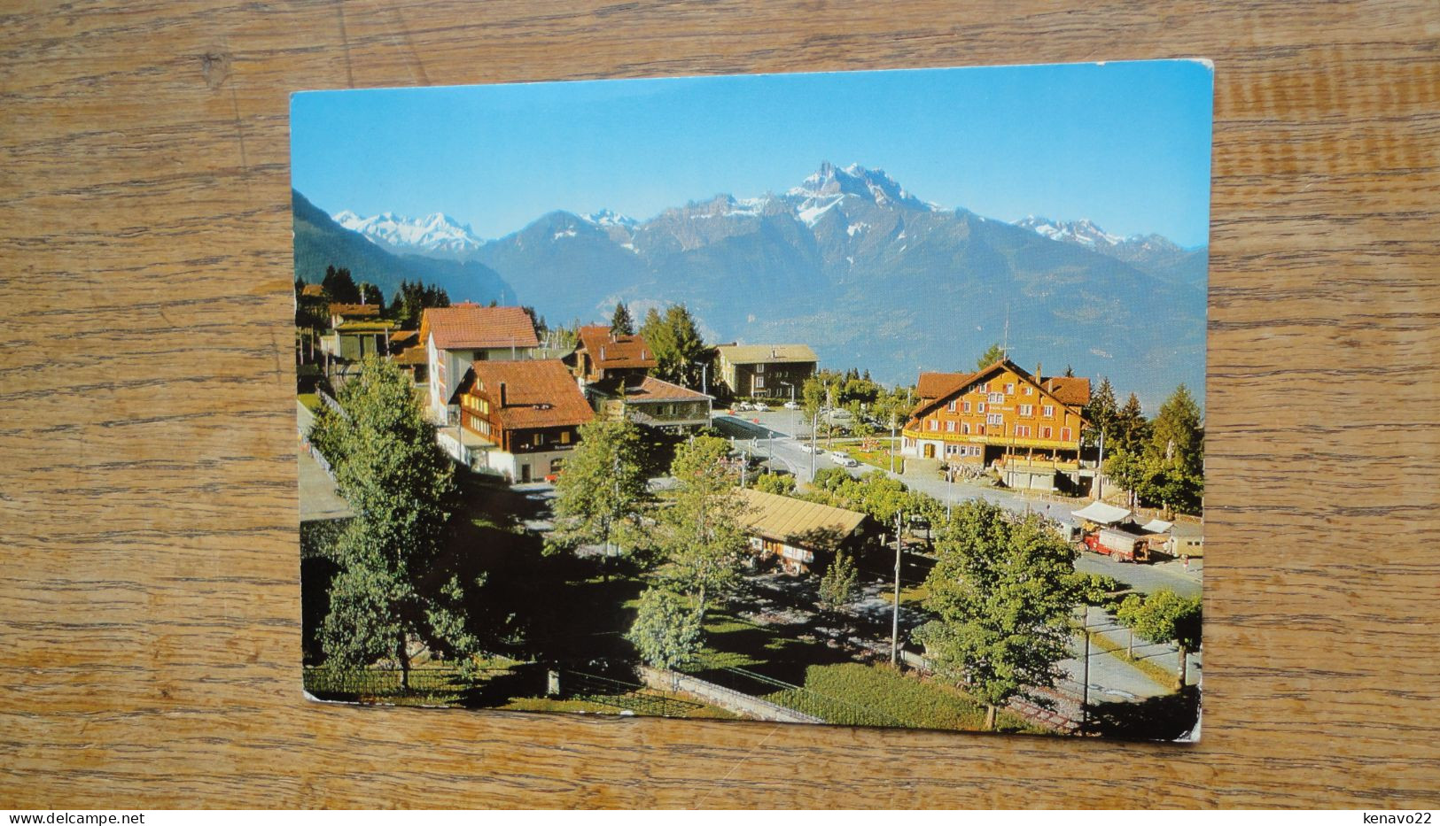 Suisse , Villars S / Ollon , Vue Sur Les Glaciers Du Trient Et Dents Du Midi - Ollon