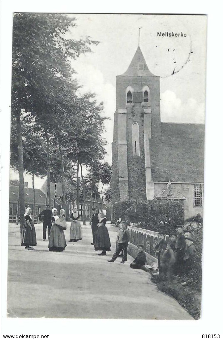 Meliskerke   Kerkzicht  1910 - Veere