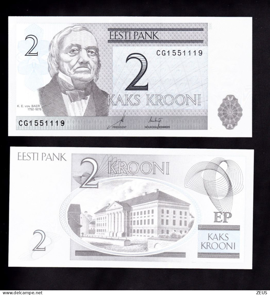 ESTONIA 2 KROONI 2006 PIK 85 FDS - Estland