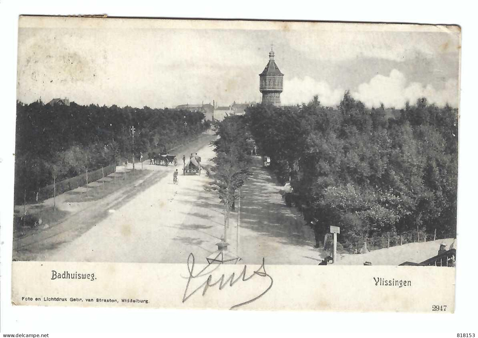 Vlissingen   Badhuisweg  1904 - Vlissingen