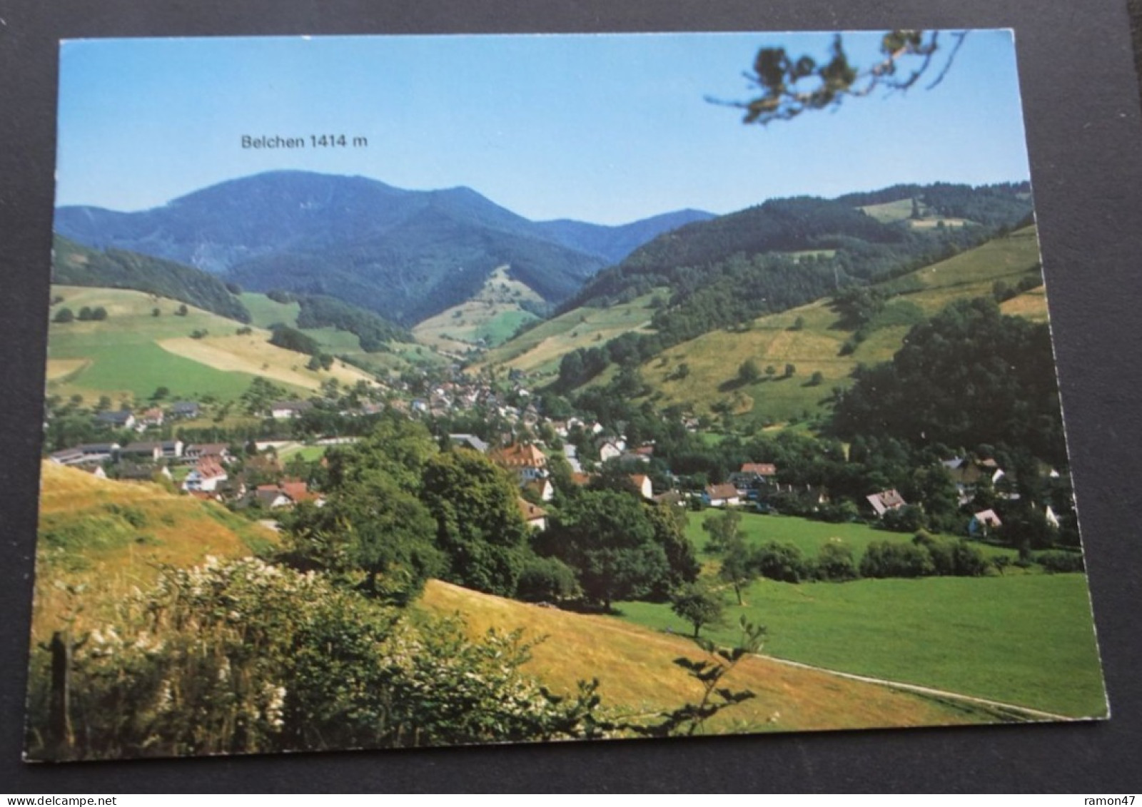 Münstertal/Schwarzwald Mit Belchen - Bildverlag J. Gass, March-Neuershausen - Münstertal