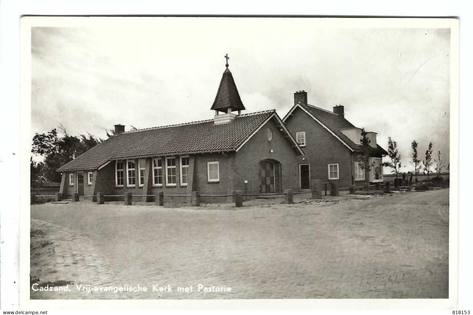 Cadzand  Vrij-evangelische Kerk Met Pastorie - Cadzand