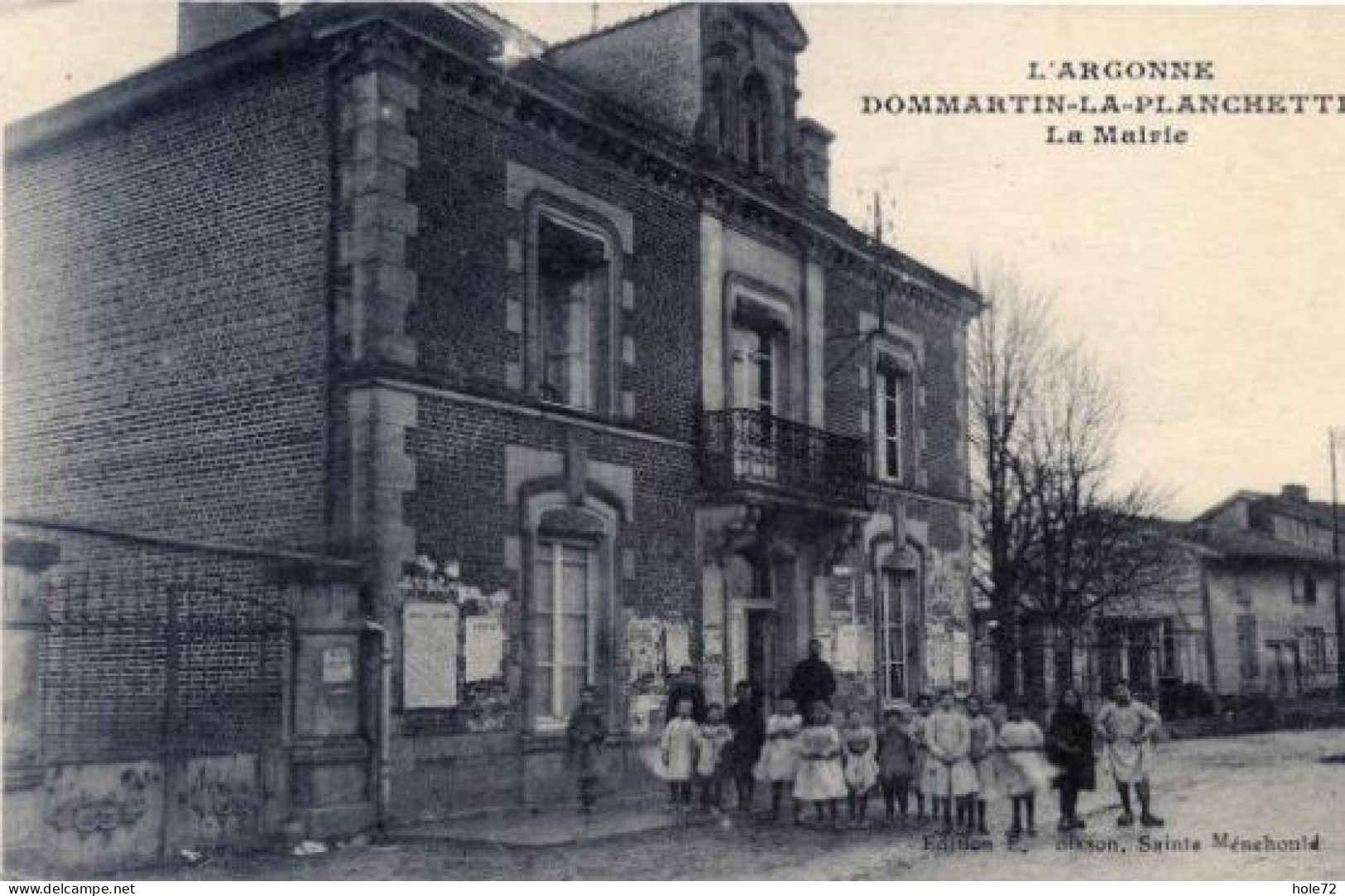 51 - Dommartin-La-Planchette (Marne) - La Mairie - Courtisols