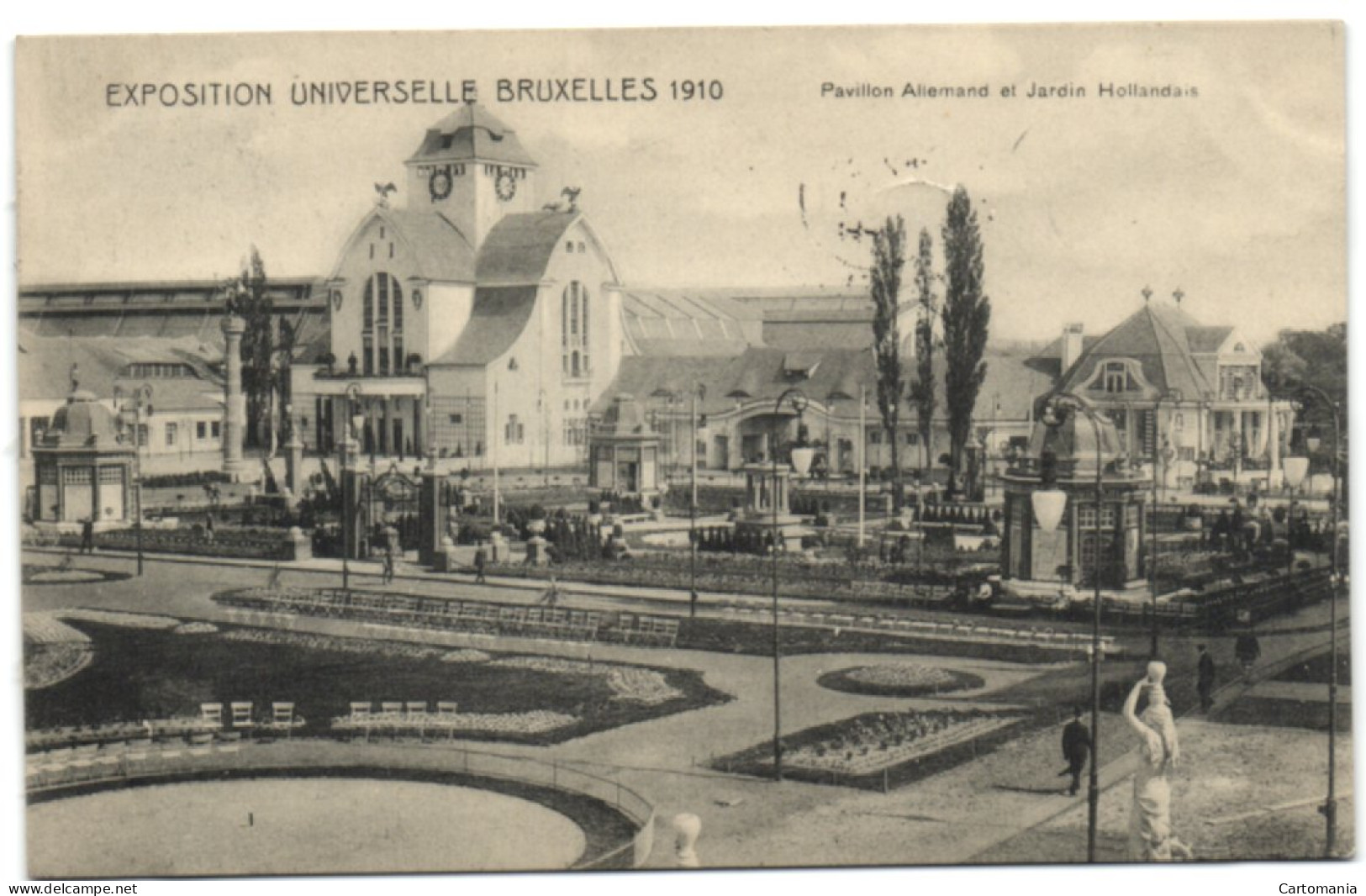 Exposition Universelle De Bruxelles 1910 - Pavillon Allemand Et Jardin Hollandais - Wereldtentoonstellingen