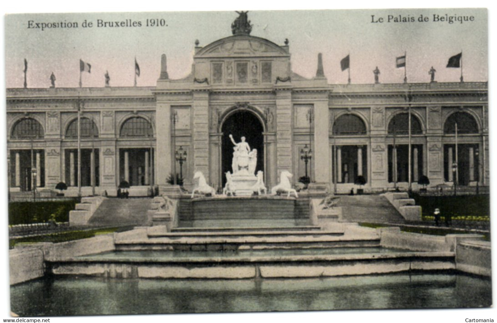 Exposition De Bruxelles 1910 - Le Palais De Belgique - Wereldtentoonstellingen