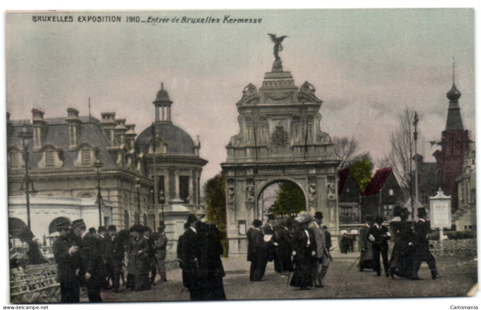 Bruxelles-Exposition 1910 - Entrée De Bruxelles Kermesse - Wereldtentoonstellingen