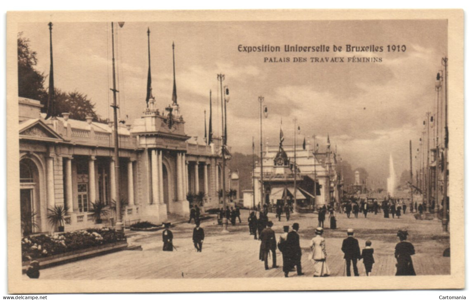 Exposition Universelle De Bruxelles 1910 - Palais De Travaux Féminins - Wereldtentoonstellingen