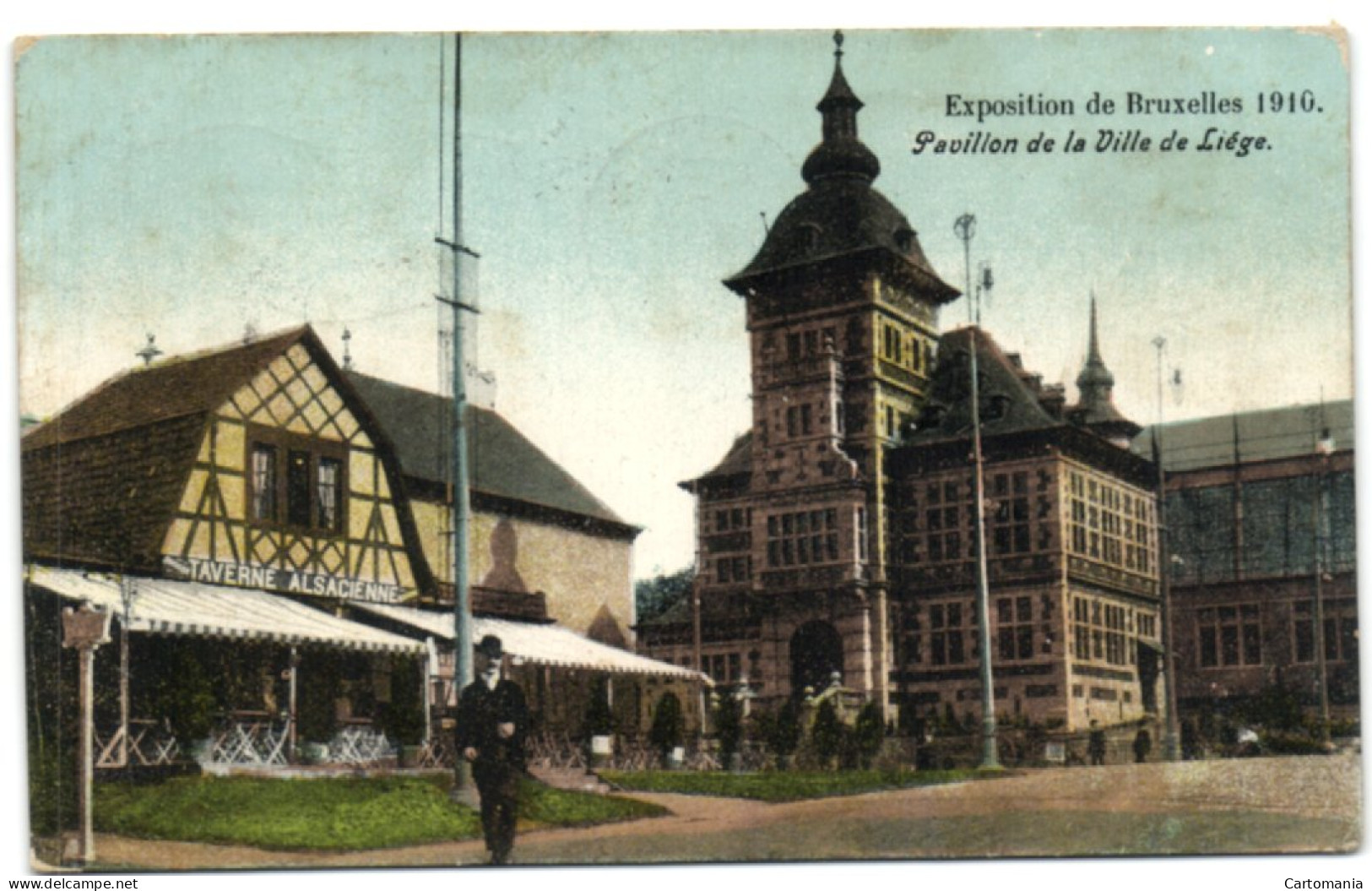 Exposition De Bruxelles 1910 - Pavillon De La Ville De Liège - Expositions Universelles