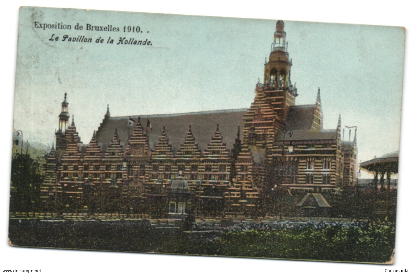 Exposition De Bruxelles 1910 - Le Pavillon De La Hollande - Expositions Universelles