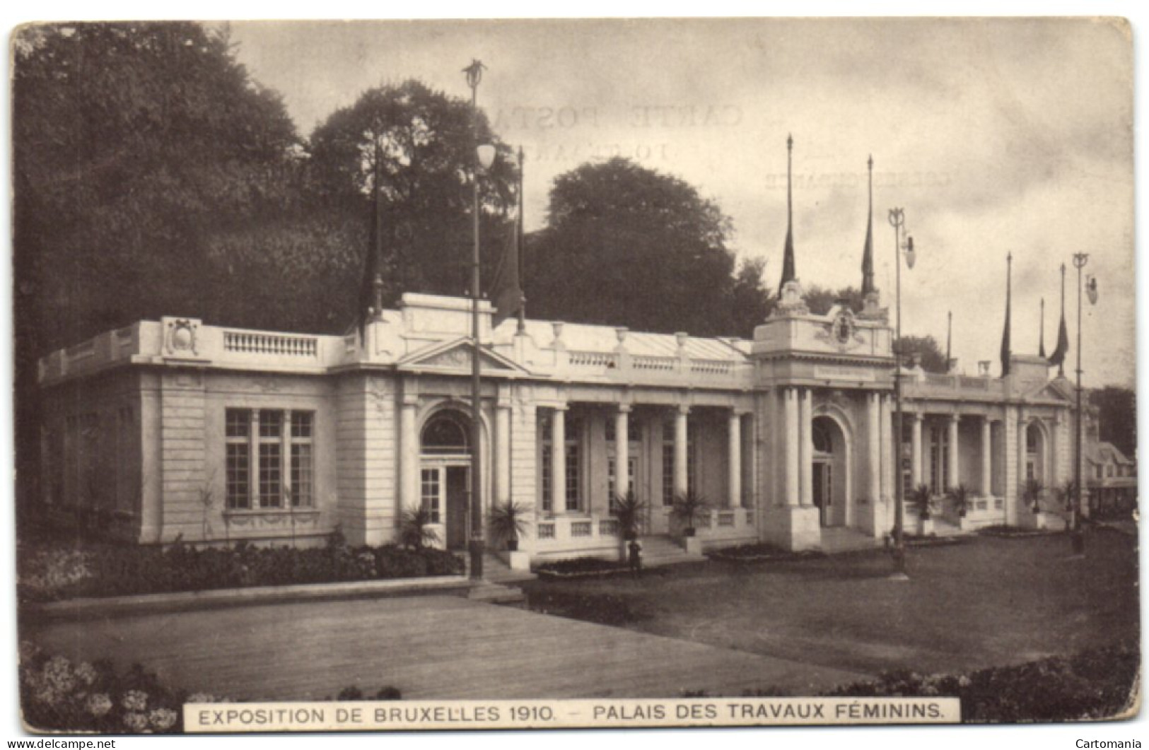 Exposition De Bruxelles 1910 - Palais Des Travaux Féminins - Expositions Universelles