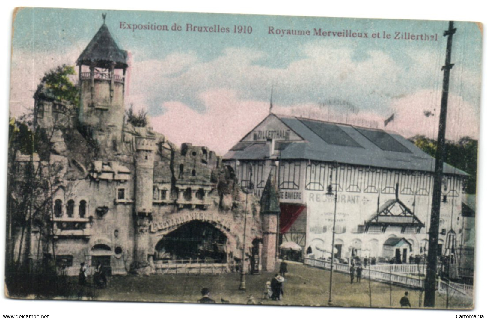 Exposition De Bruxelles 1910 - Royaume Merveilleux Et Le Zillerthal - Wereldtentoonstellingen