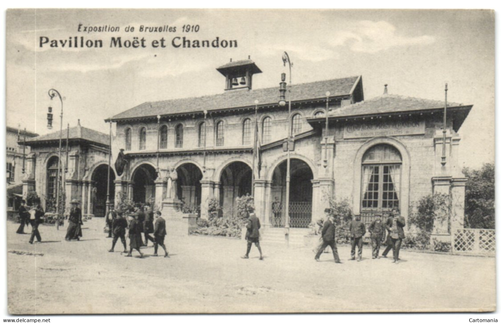 Exposition De Bruxelles 1910 - Pavillon Moët Et Chandon - Expositions Universelles