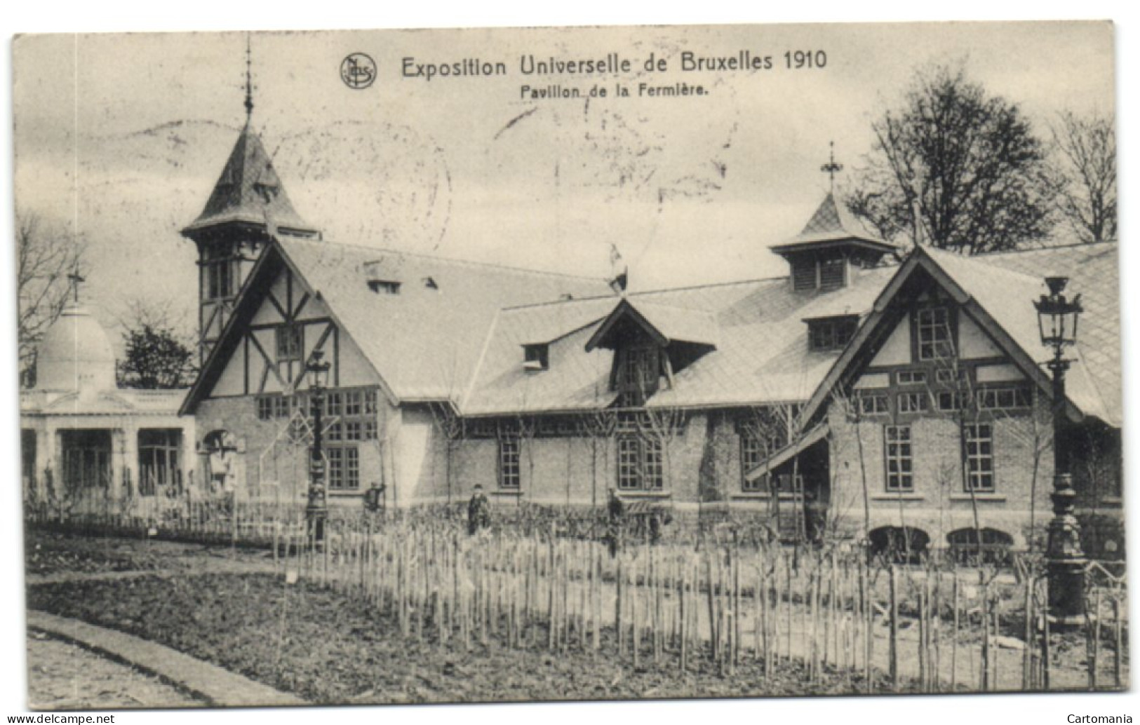 Exposition Universelle De Bruxelles 1910 - Pavillon De La Fermière (Nels N° 7) - Expositions Universelles