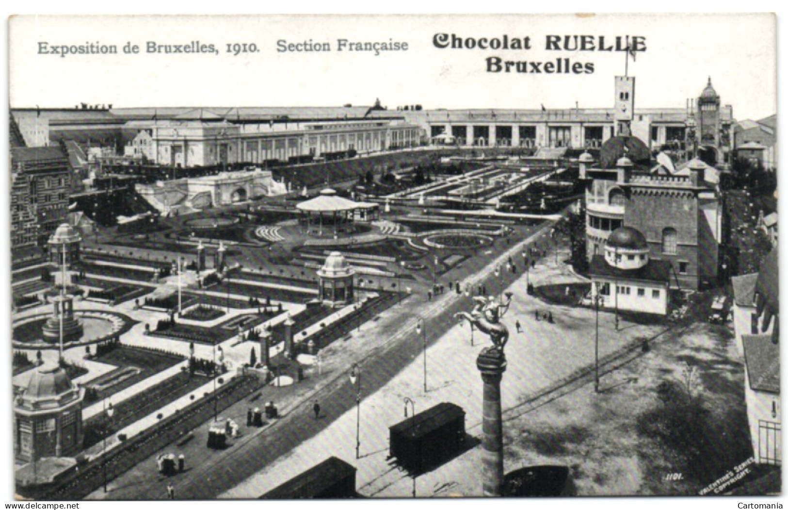 Exposition De Bruxelles 1910 - Section Française (Chocolat Ruelle Bruxelles) - Expositions Universelles