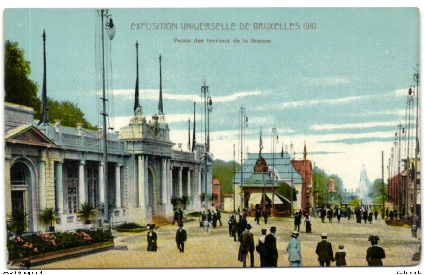 Exposition Universele De Bruxelles 1910 - Palais Des Travauxdela Femme - Expositions Universelles