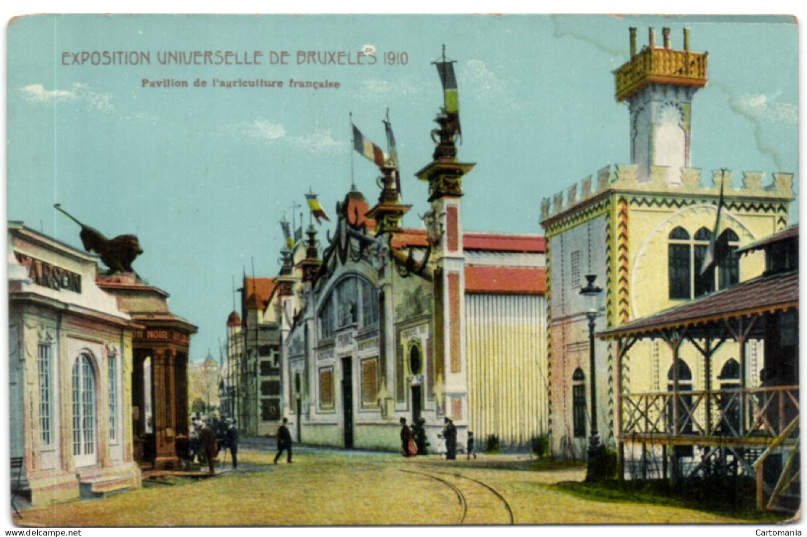 Exposition Universele De Bruxelles 1910 - Pavillon De L'agriculture Française - Expositions Universelles