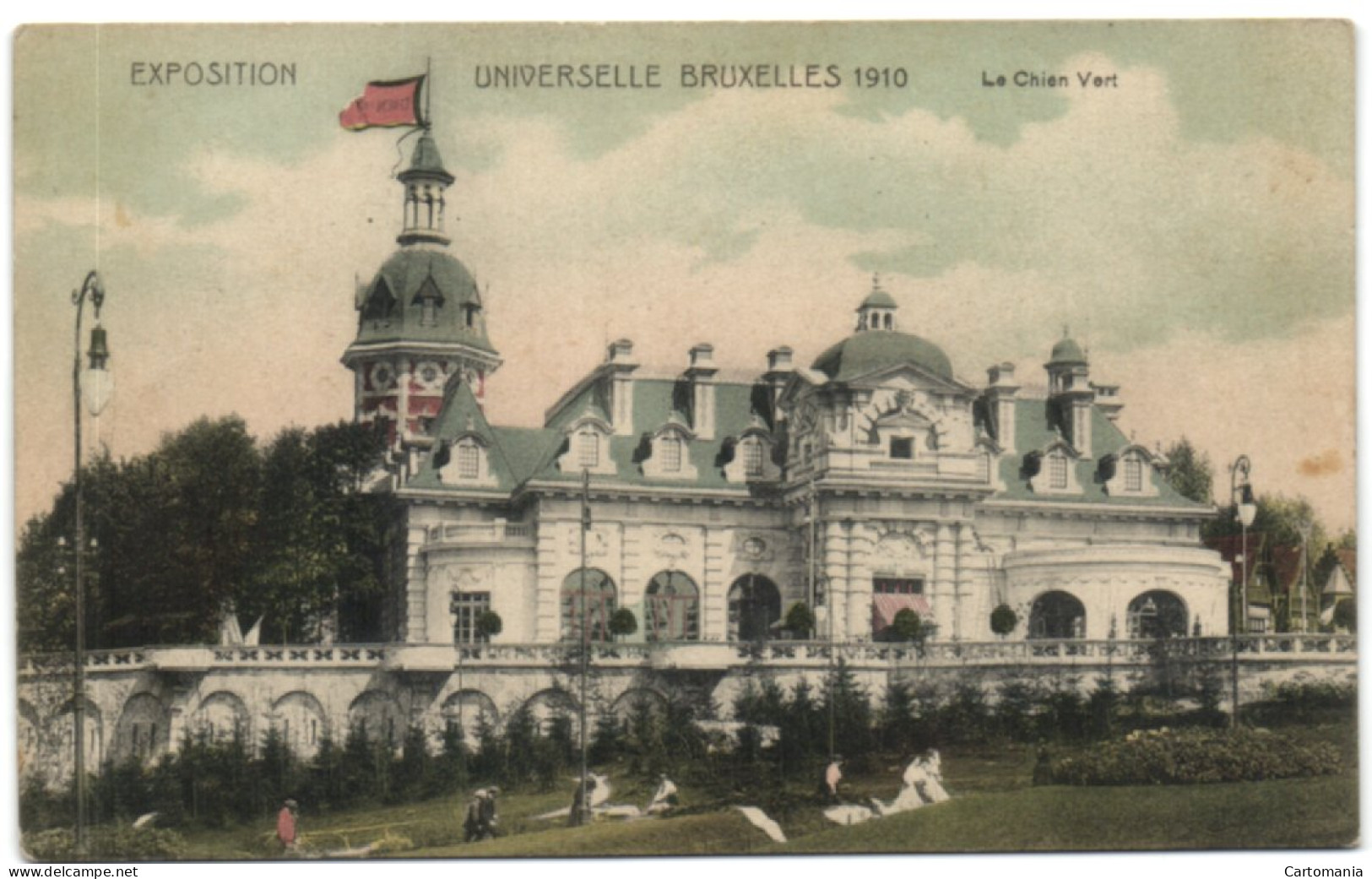 Exposition Universele De Bruxelles 1910 - Le Chien Vert - Expositions Universelles