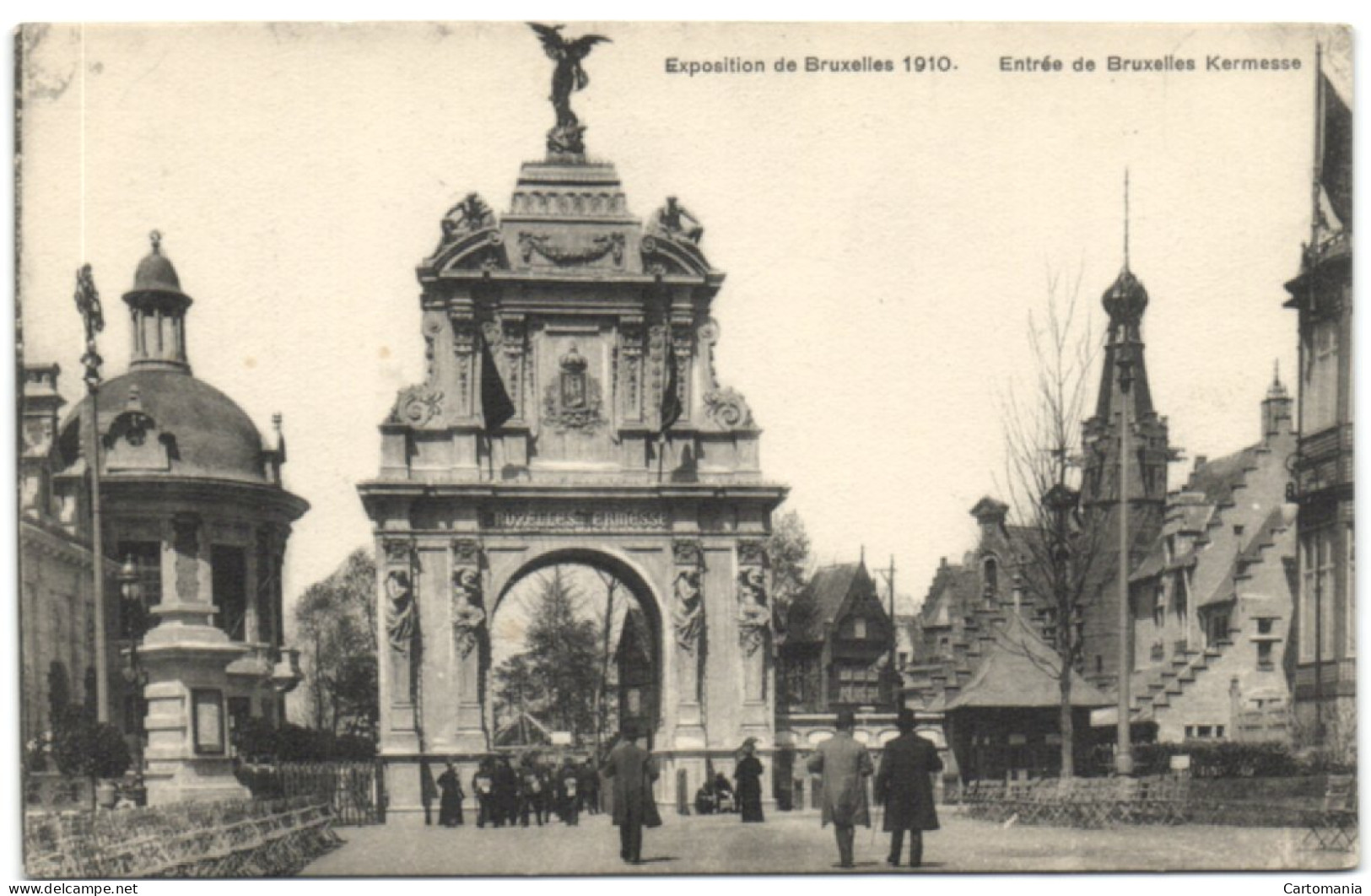 Exposition De Bruxelles 1910 - Entrée De Bruxelles Kermesse - Wereldtentoonstellingen