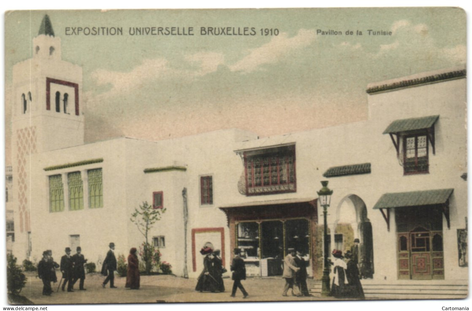 Exposition De Bruxelles 1910 - Pavillon De La Tunisie - Expositions Universelles