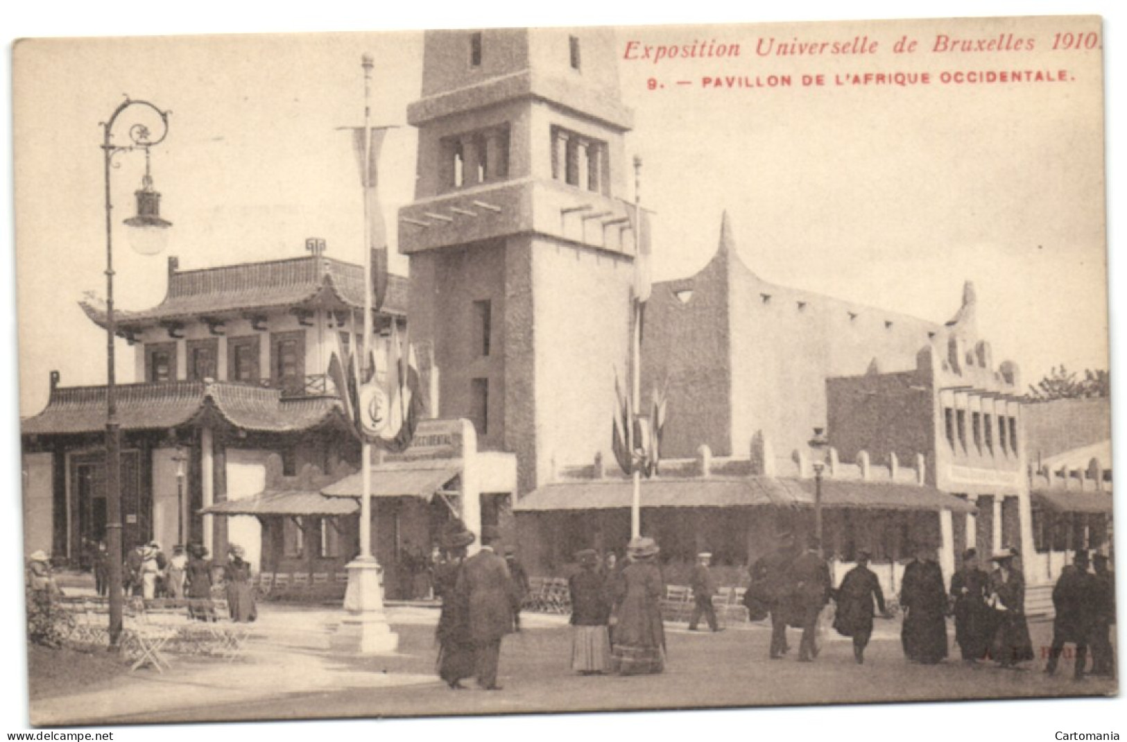 Exposition Universelle De Bruxelles 1910 - Pavillon De L'Afrique Occidentale - Wereldtentoonstellingen