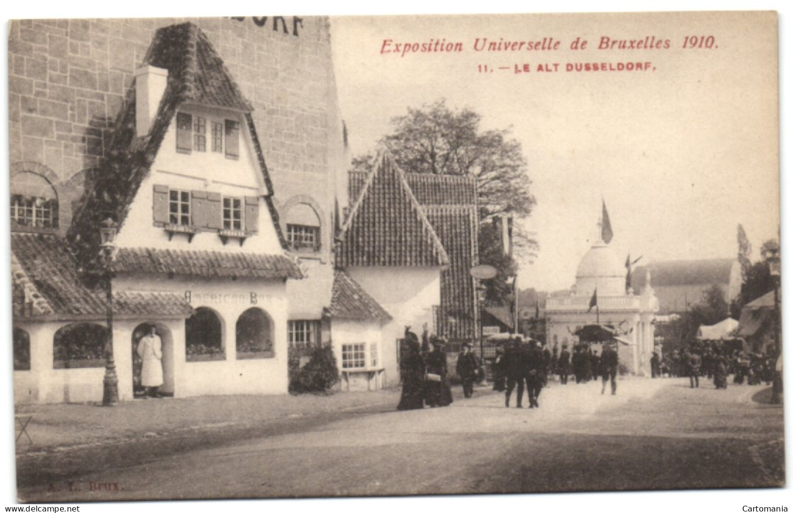 Exposition De Bruxelles 1910 - Le Alt Düsseldorf - Wereldtentoonstellingen