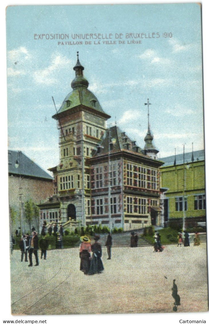 Exposition Universelle De Bruxelles 1910 - Pavillon De La Ville De Liège - Wereldtentoonstellingen