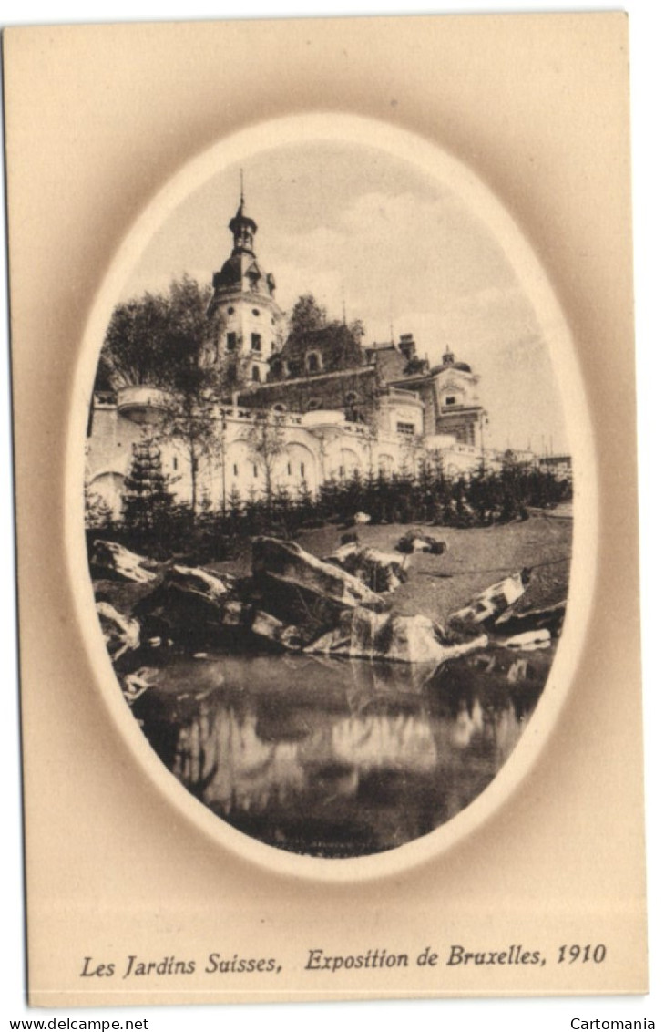 Exposition De Bruxelles 1910 - Les Jardins Suisses - Wereldtentoonstellingen