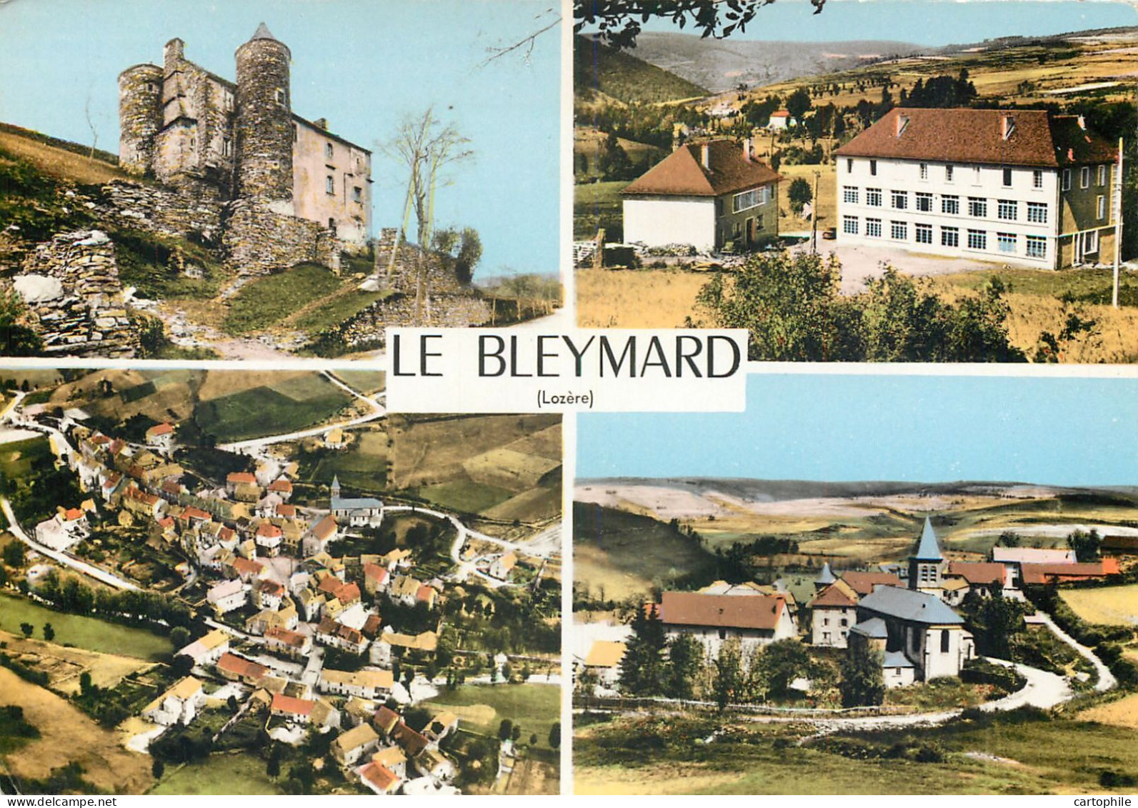 48 - LE BLEYMARD - Multivues 1963 - Le Bleymard