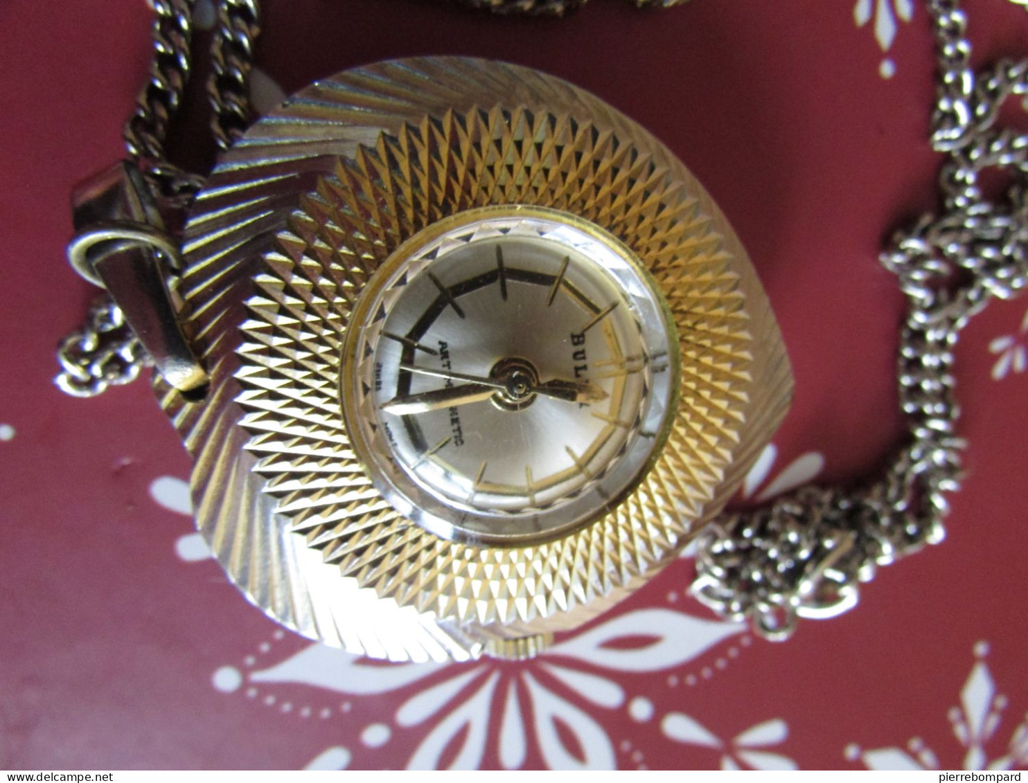 pendentif Buler montre mécanique