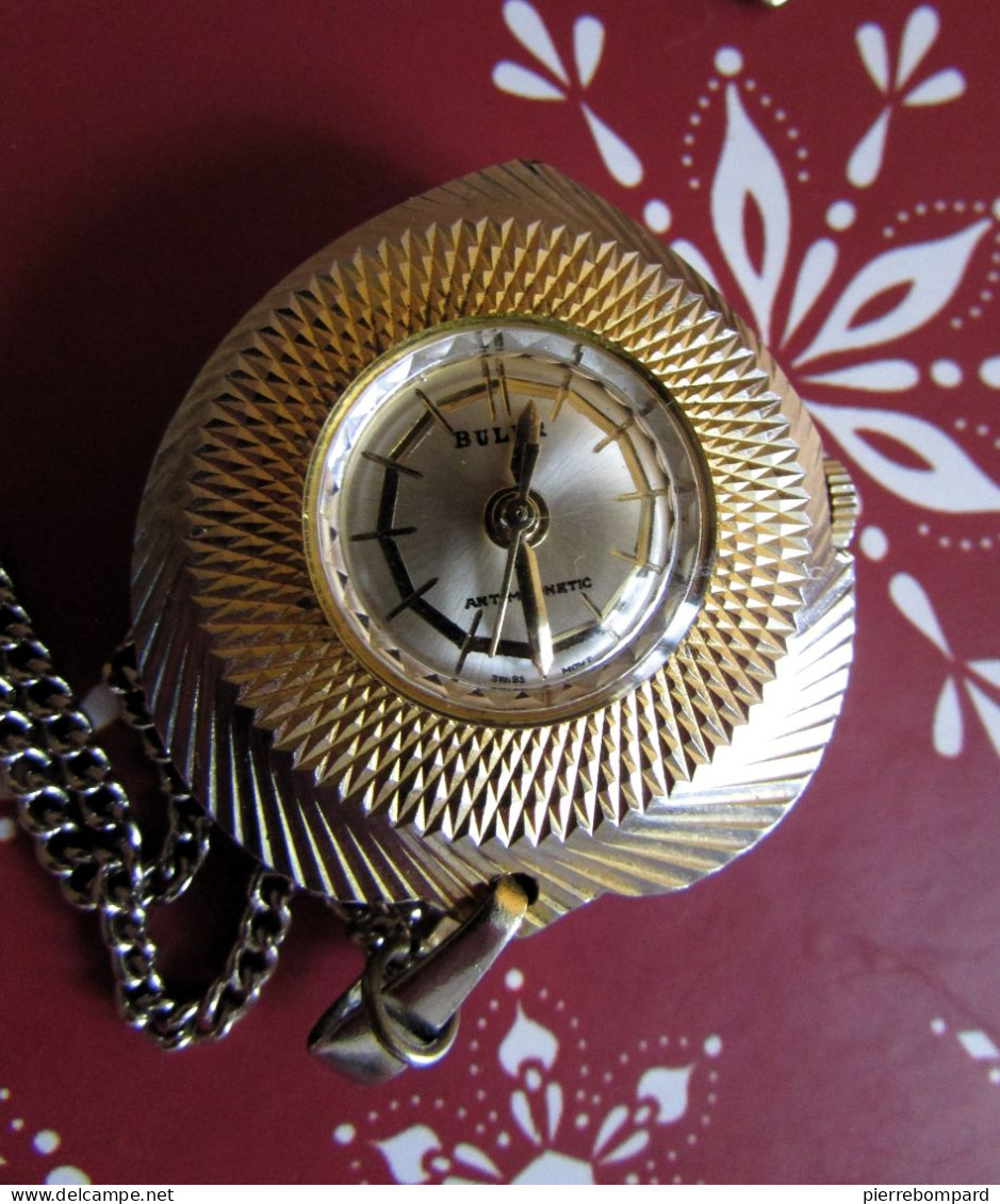 pendentif Buler montre mécanique