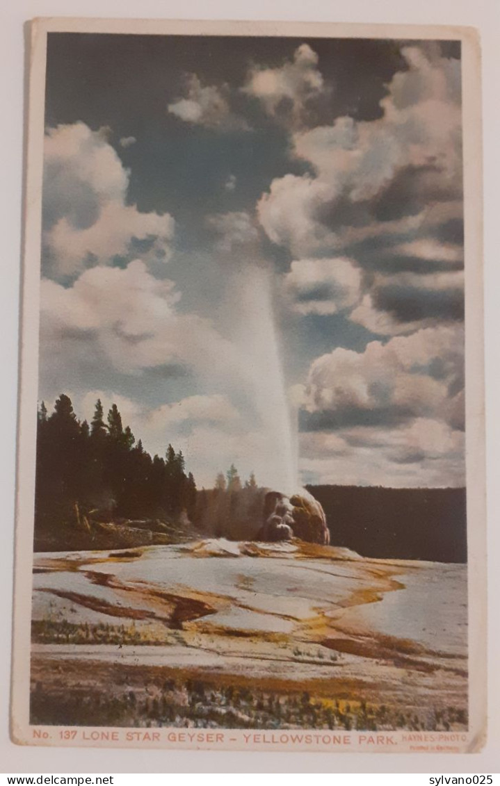 Lone Star Geyser Yellowstone Park - Yellowstone