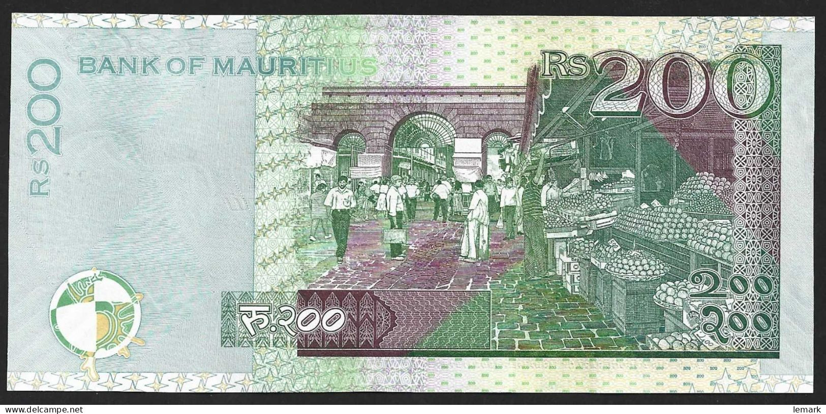 Mauritius 200 Rupees 2022 P61 UNC - Mauritius