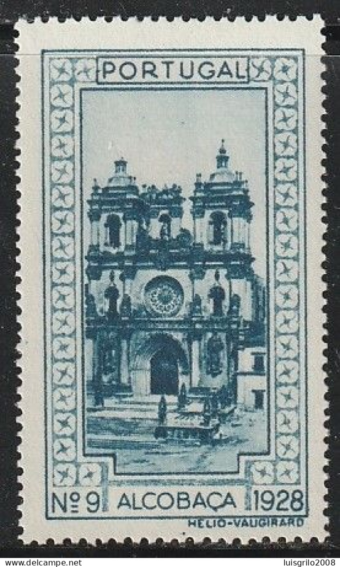 Vignette/ Vinheta, Portugal - 1928, Paisagens E Monumentos. Alcobaça -||- MNG, Sans Gomme - Emissions Locales