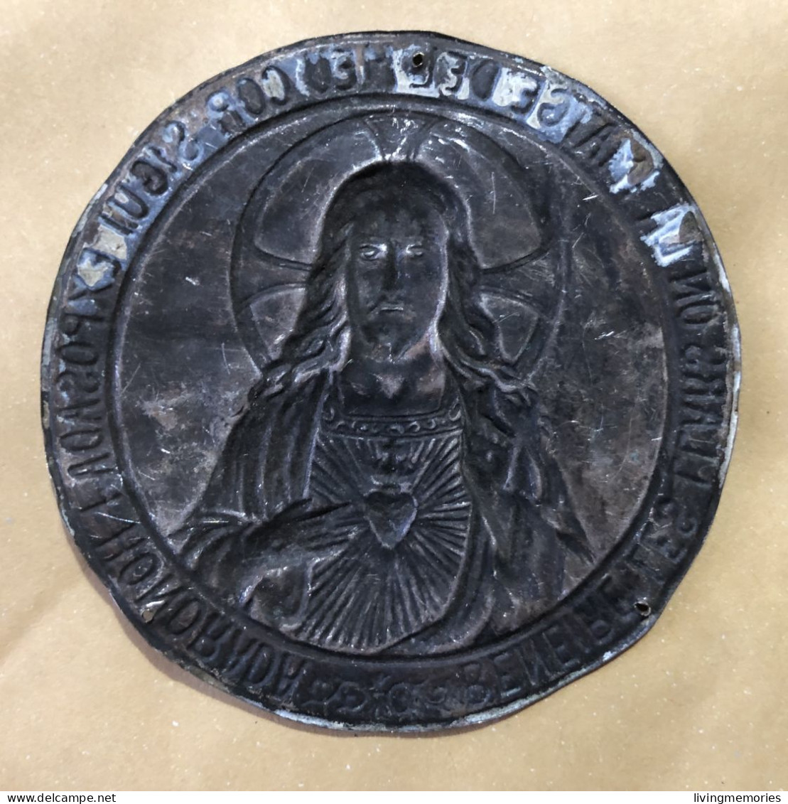 SUB 115  Z, 1 X Medal (Plaque) Religion - CHRIST, CRISTO - Otros & Sin Clasificación