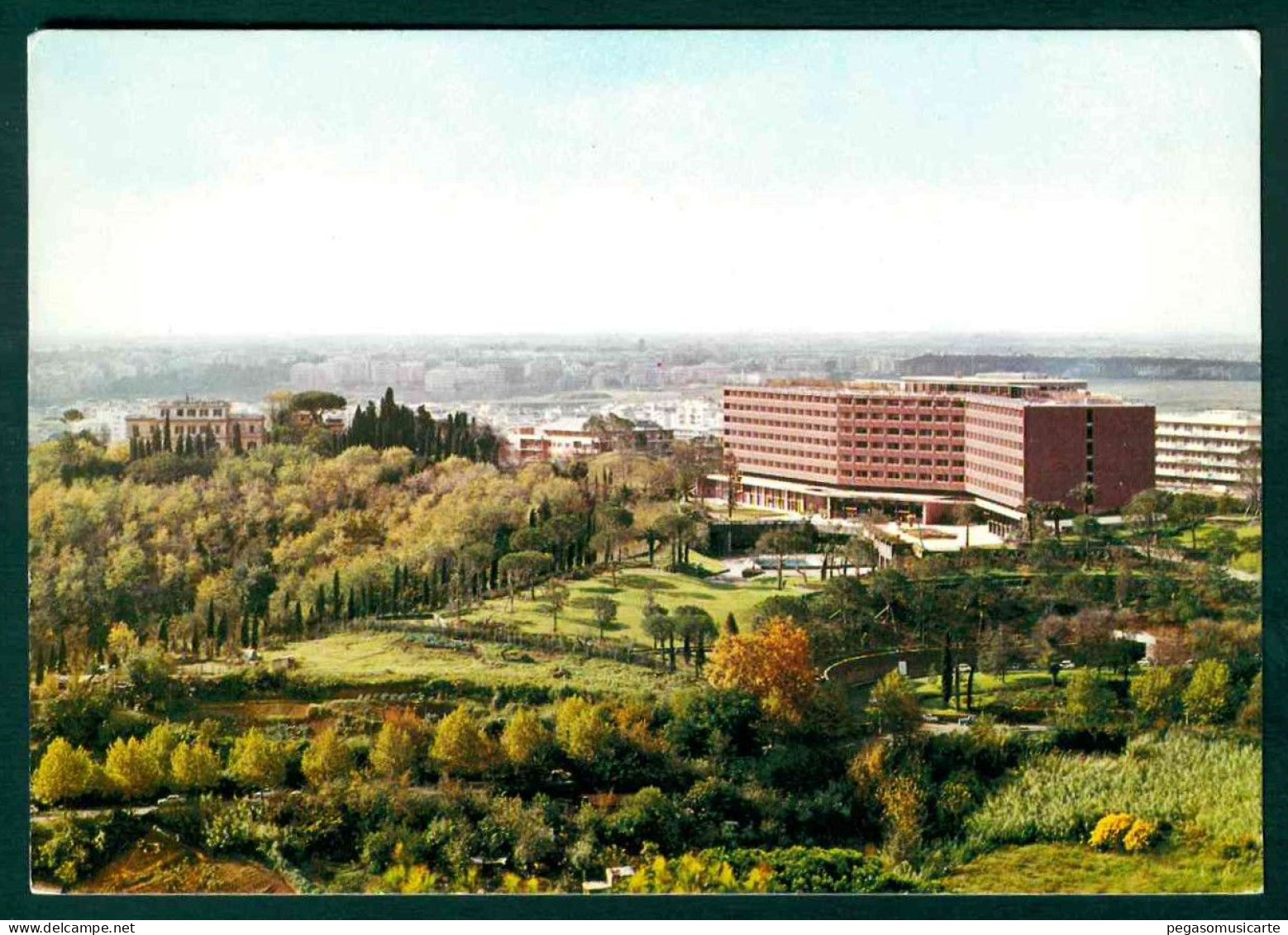 BA171 - HOTEL CAVALIERI HILTON ROMA MONTE MARIO 1960 CIRCA - Bar, Alberghi & Ristoranti
